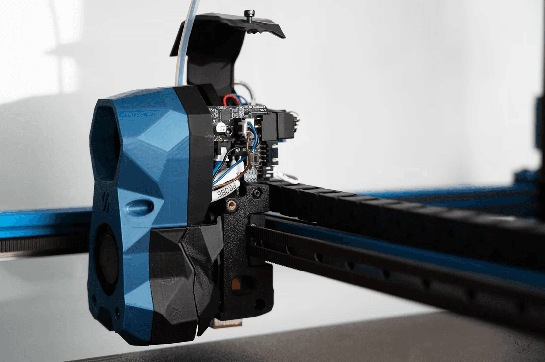 Production FDM printer in the Crucible3D workshop